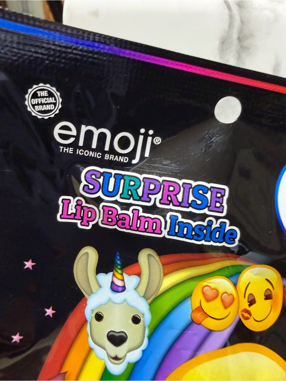 Lip Balm with Emoji Bag Charm - BLIND BAG - Picture 3 of 4